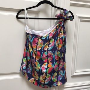 Lilly Pulitzer one-shoulder top